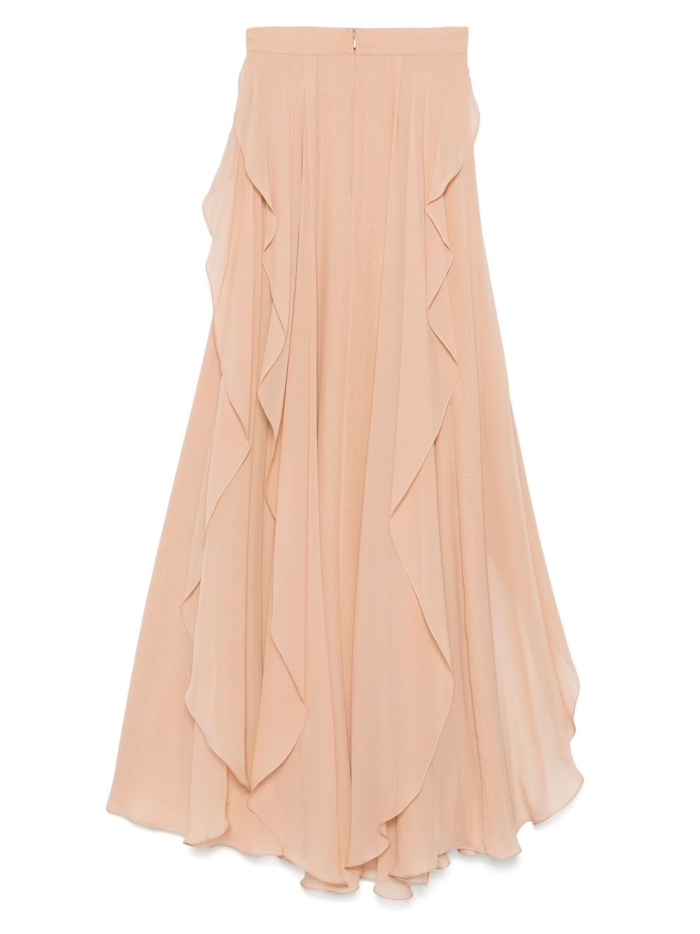 silk midi skirt - 2
