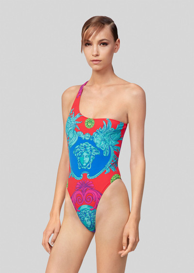 VERSACE Medusa Trionfo Print One-Piece Swimsuit outlook