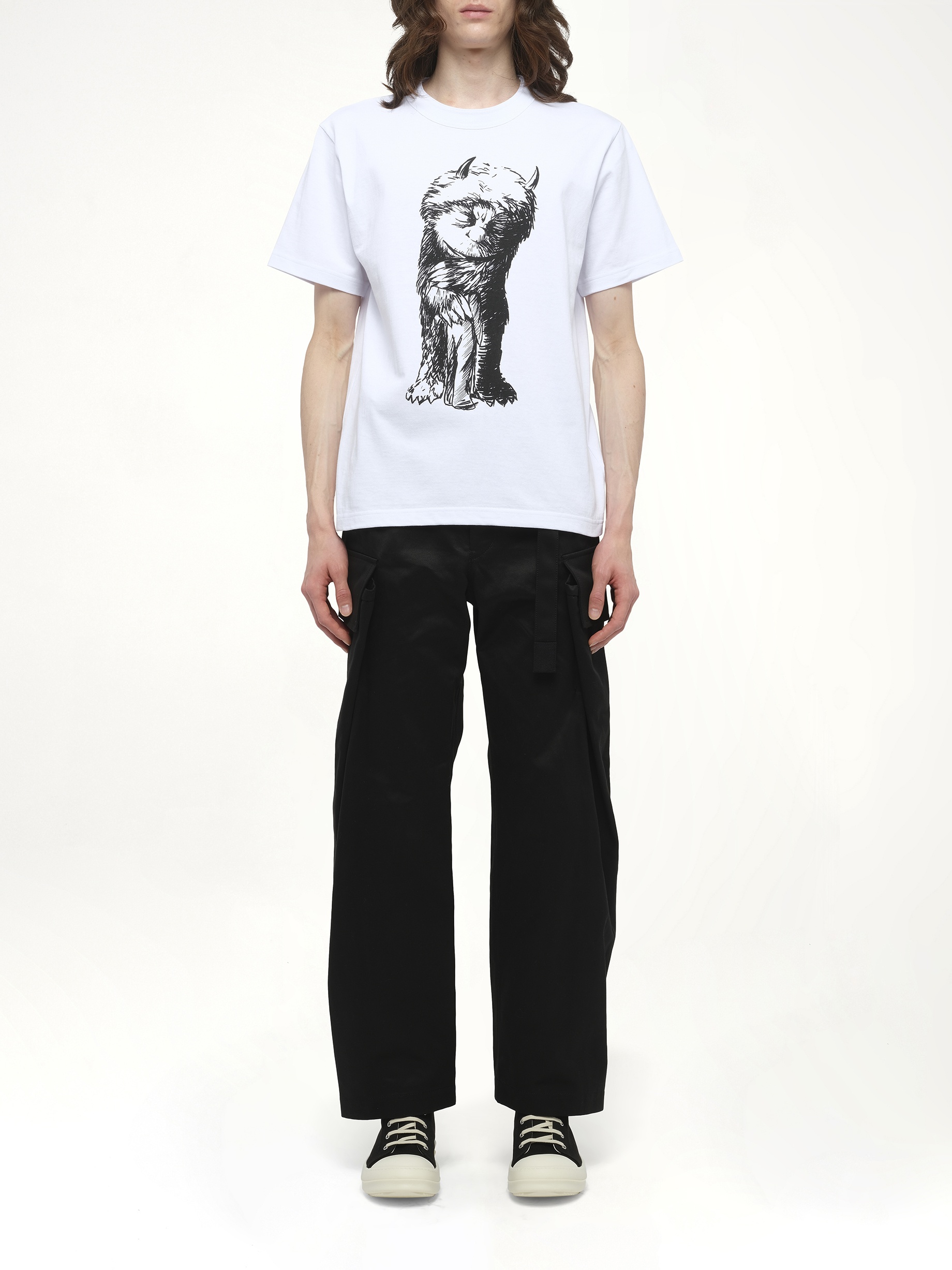 WHERE THE WILD THINGS ARE Monster T-Shirt in White - 7
