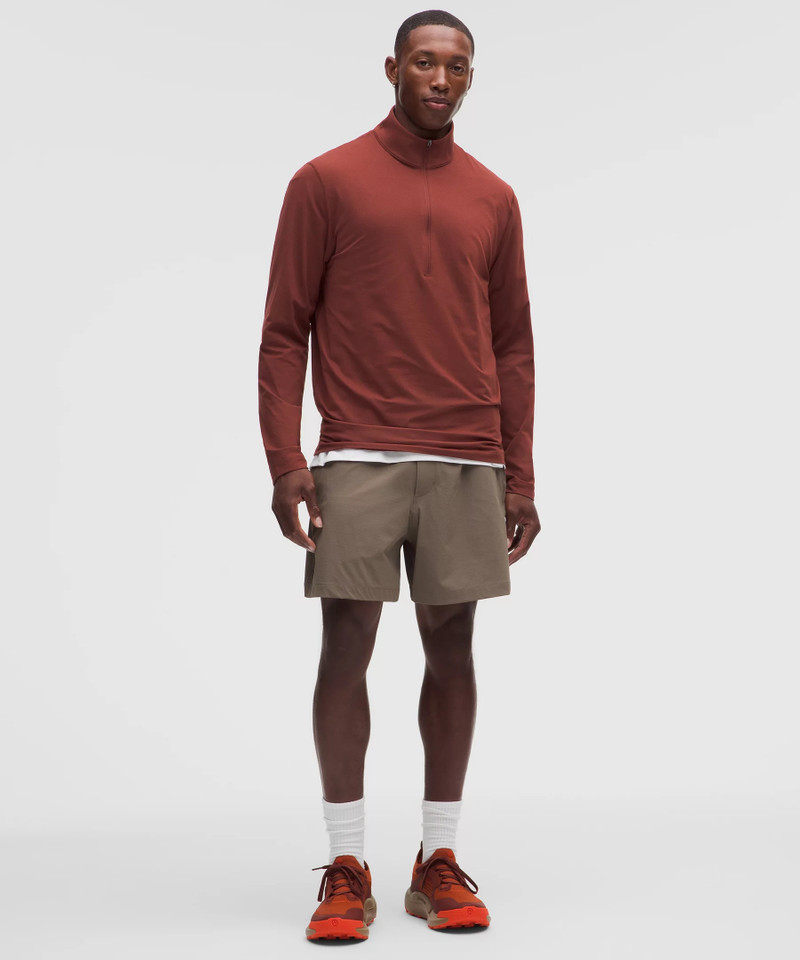 lululemon Mesh Soft Jersey Half Zip outlook