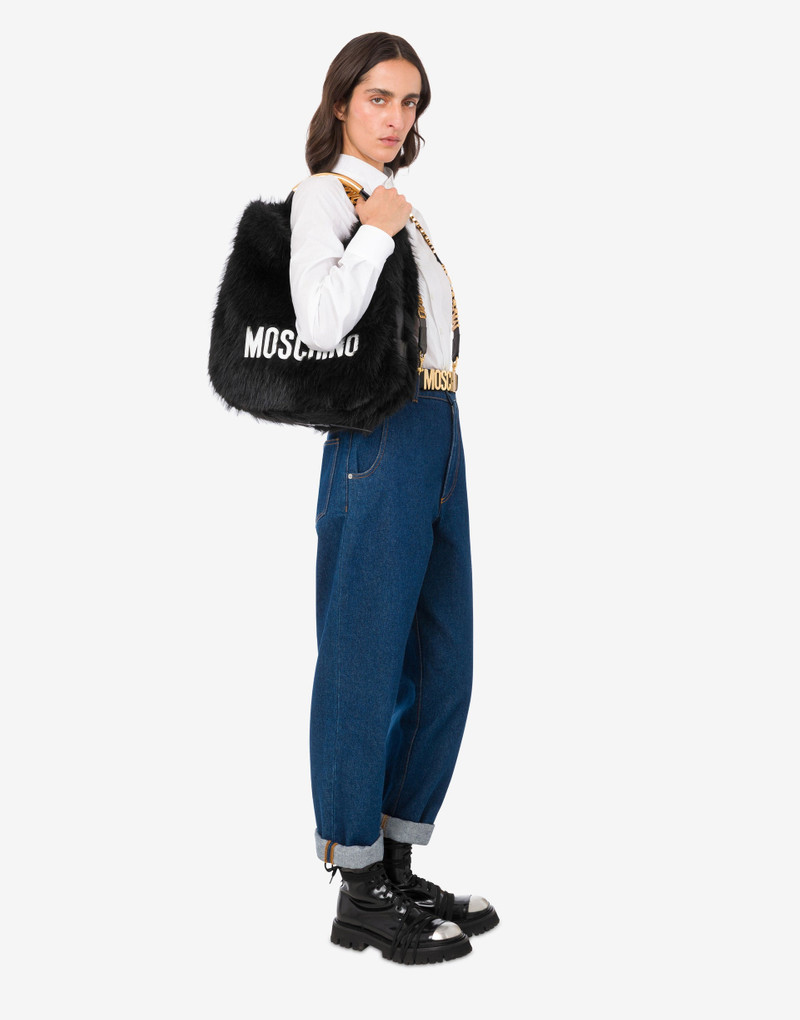 MOSCHINO HANDLE ME MEDIUM BAG 4