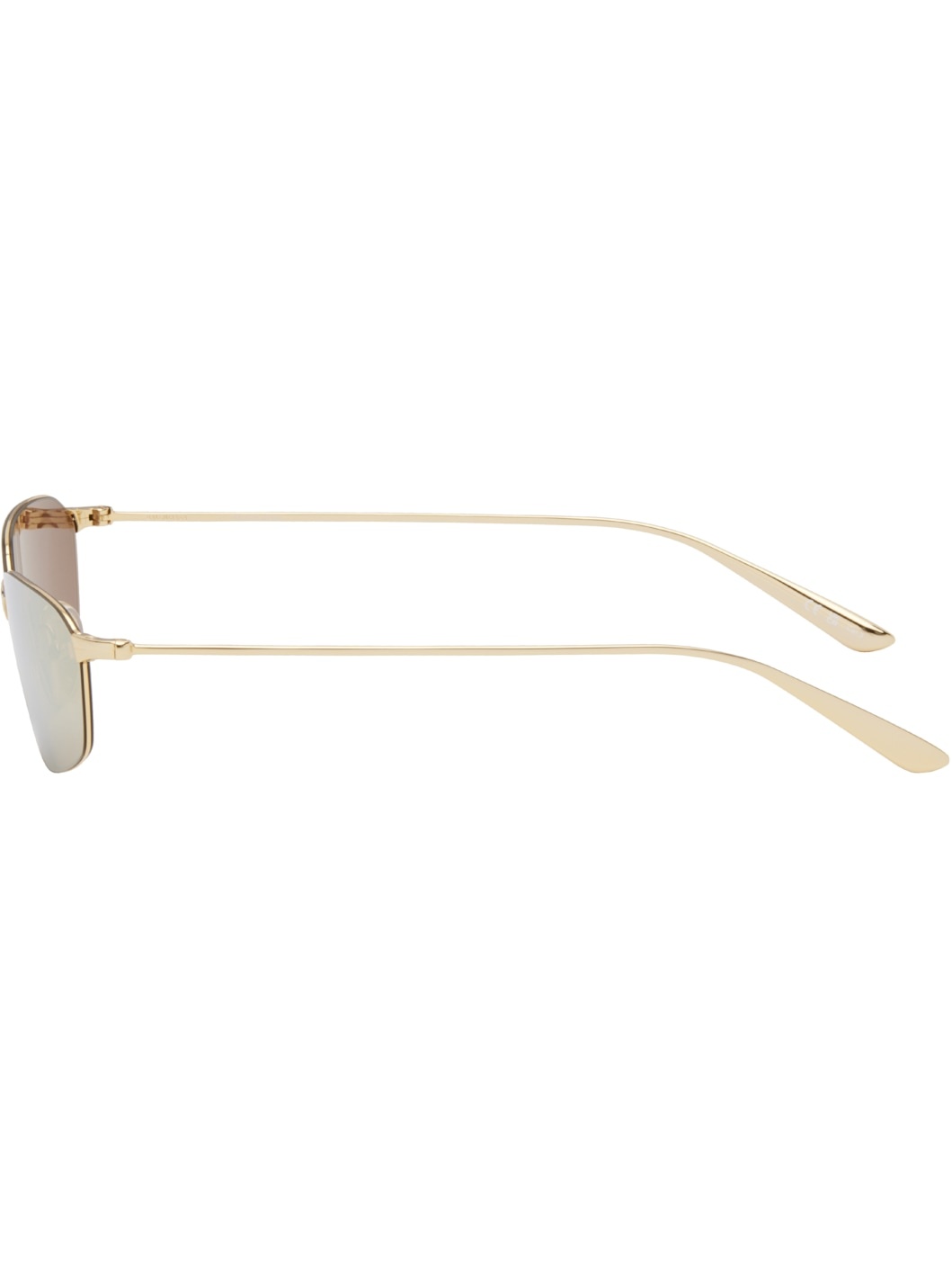 Gold Invisible 2.0 Geometrical Sunglasses - 3