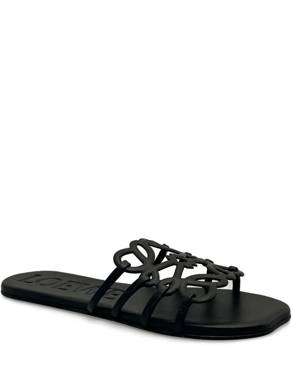 Loewe Paula's Ibiza Women Petal Anagram Leather Slides - 1