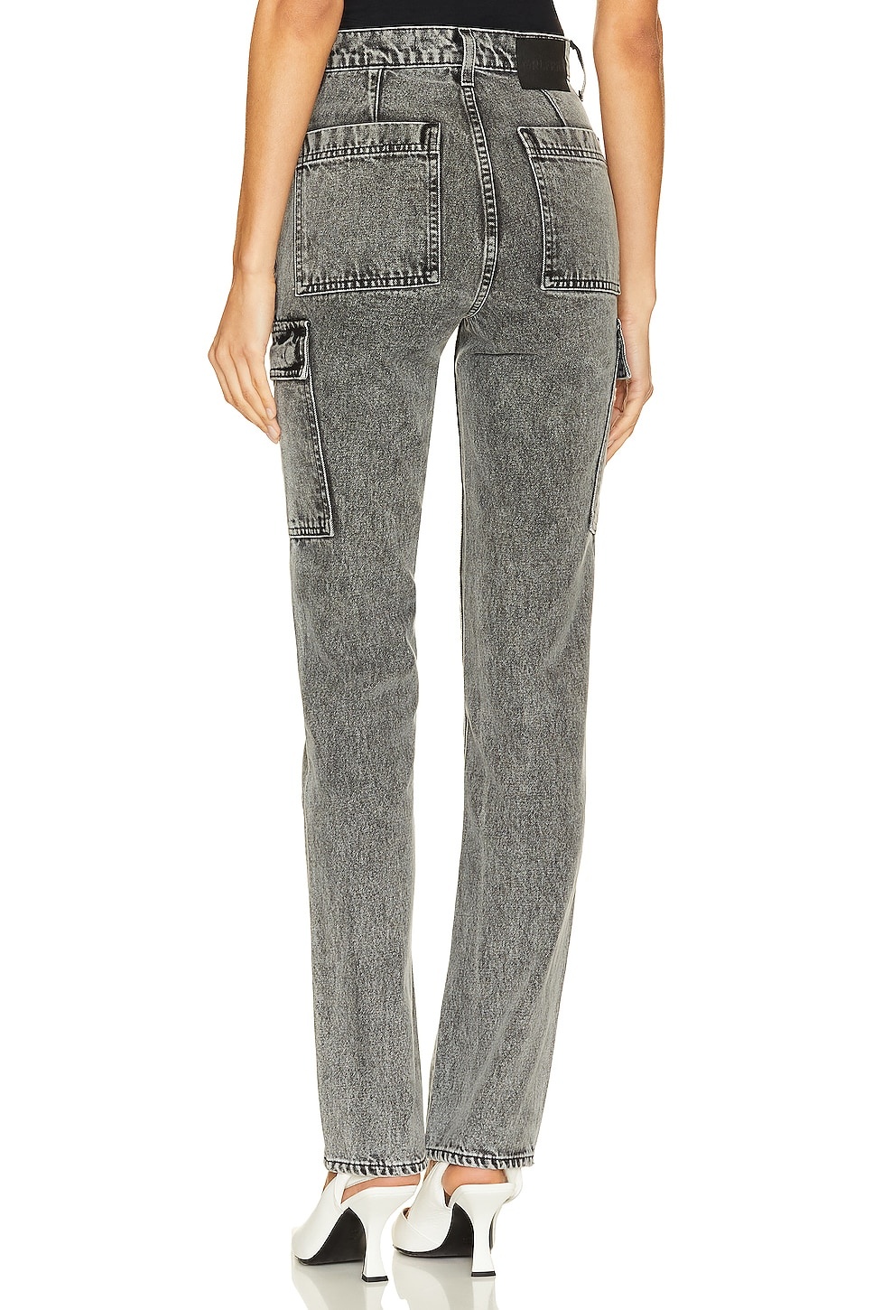 Harper High Rise Slim Cargo - 3
