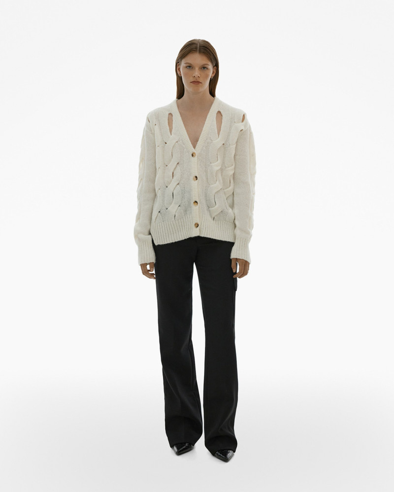 Helmut Lang CABLE KNIT CARDIGAN outlook