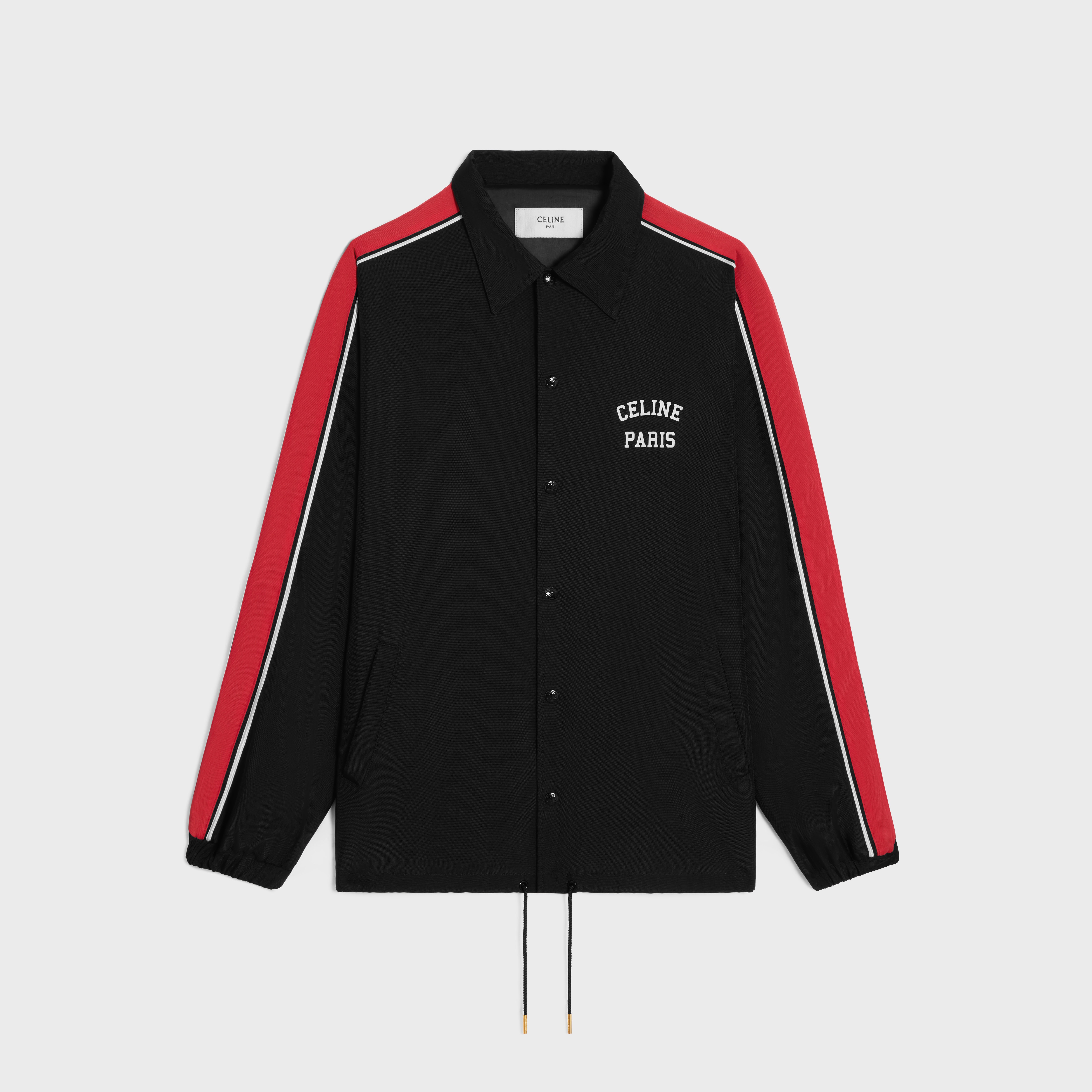 celine paris coach jacket in nylon twill - 1