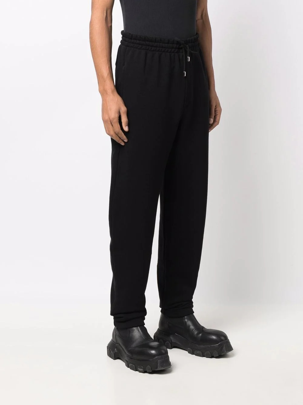 logo-leg track pants - 4