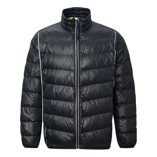 Converse Stand Collar Light Puffer Jacket 'Black' 10020671-A03 - 1