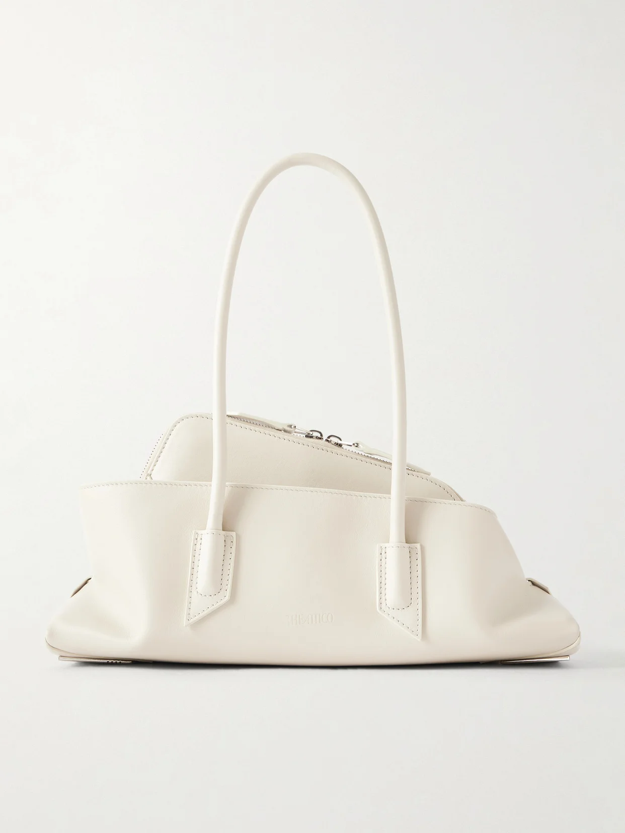 La Passegiata Small Asymmetric Leather Shoulder Bag - 1