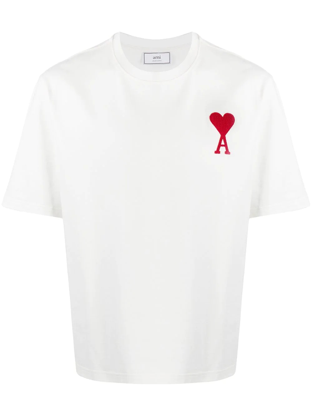 embroidered Ami de Coeur T-shirt - 1