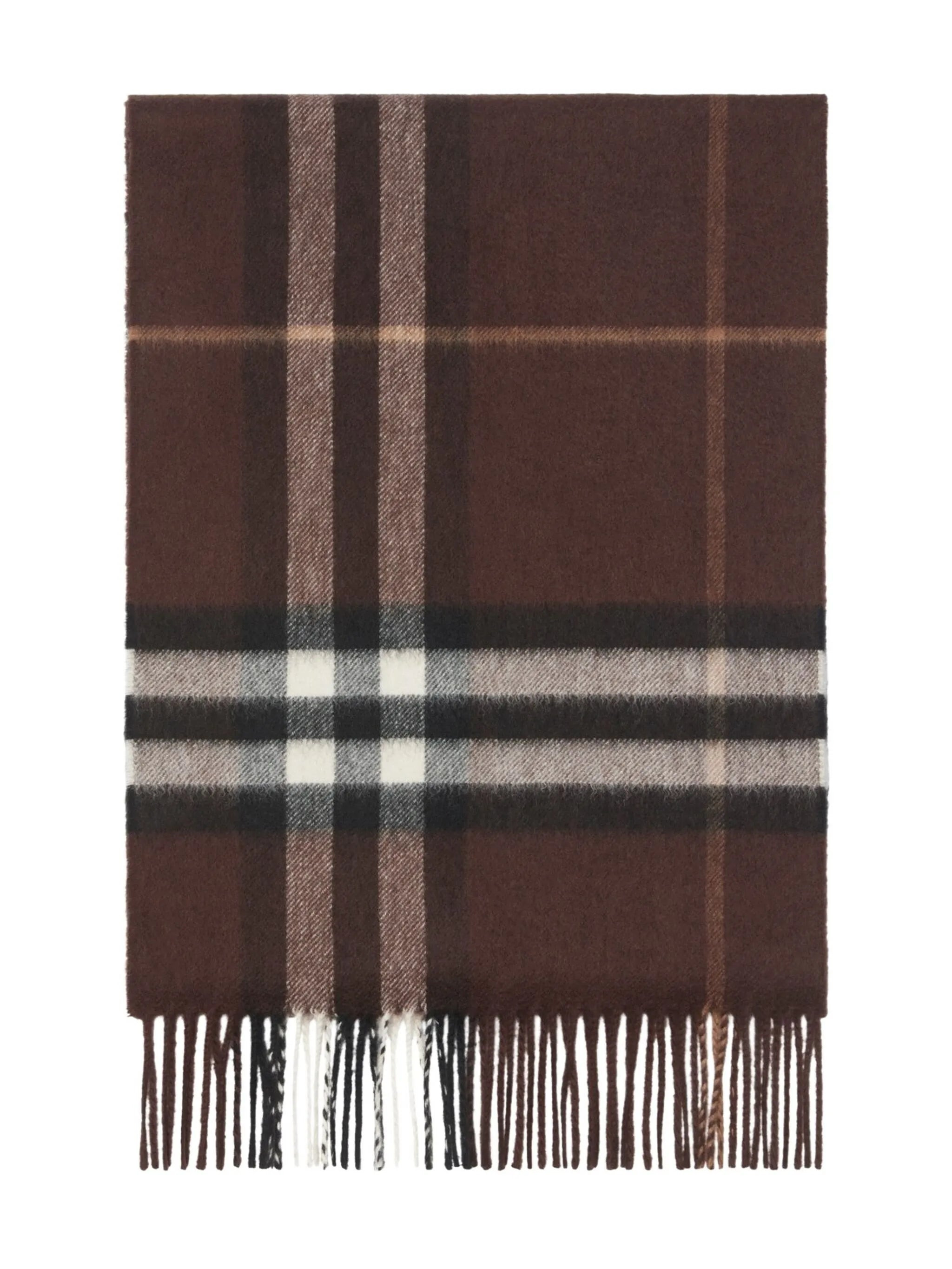 checked cashmere scarf - 2