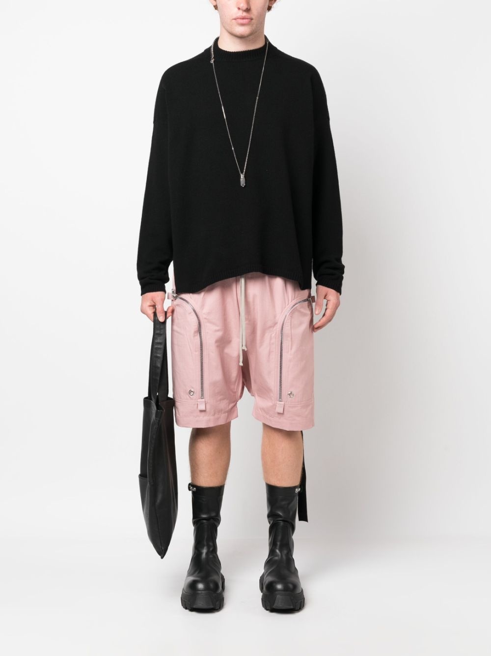 long-sleeves fine-knit sweater - 2