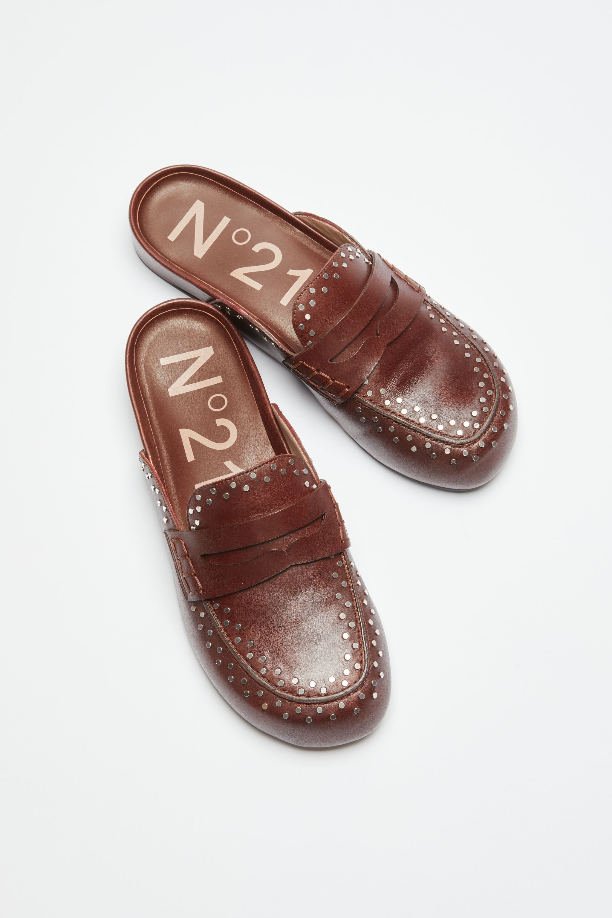 STUDDED LOAFERS - 4