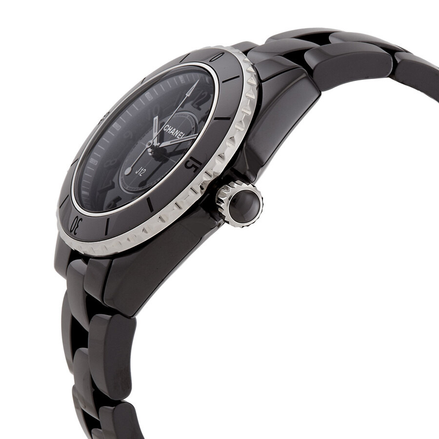 Chanel J12 Phantom Quartz Black Dial Ladies Watch H6346 - 2