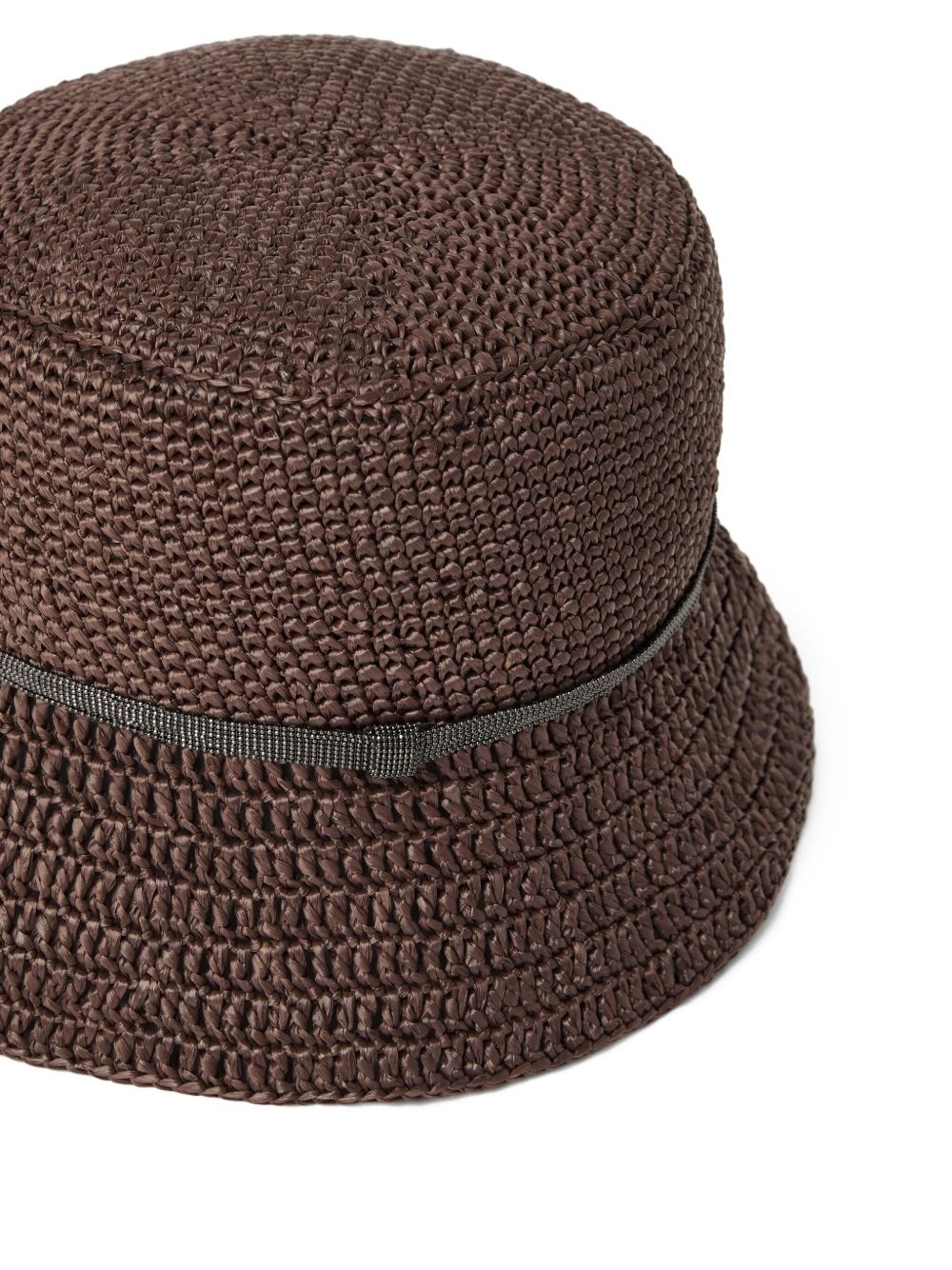 Monili-chain bucket hat - 2