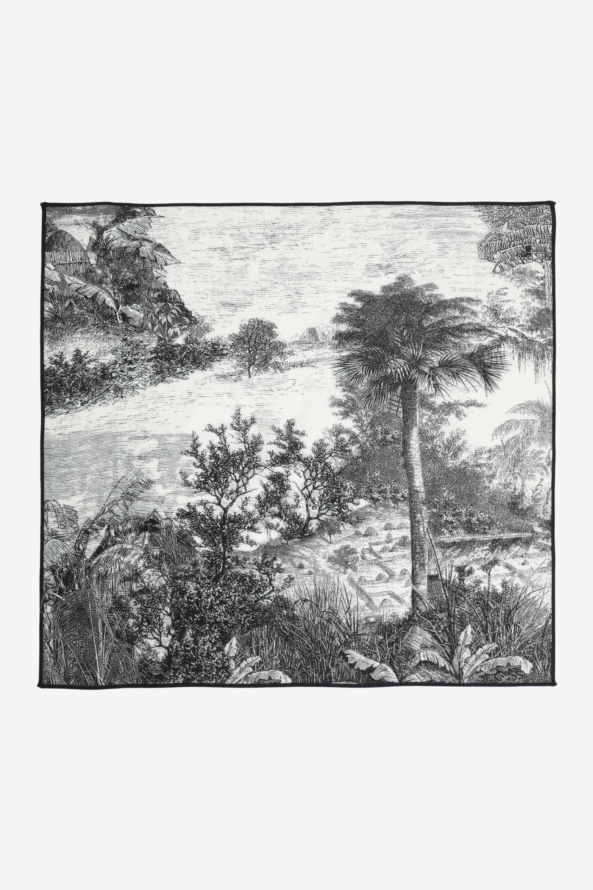 LANDSCAPE-PRINT SCARF - 2