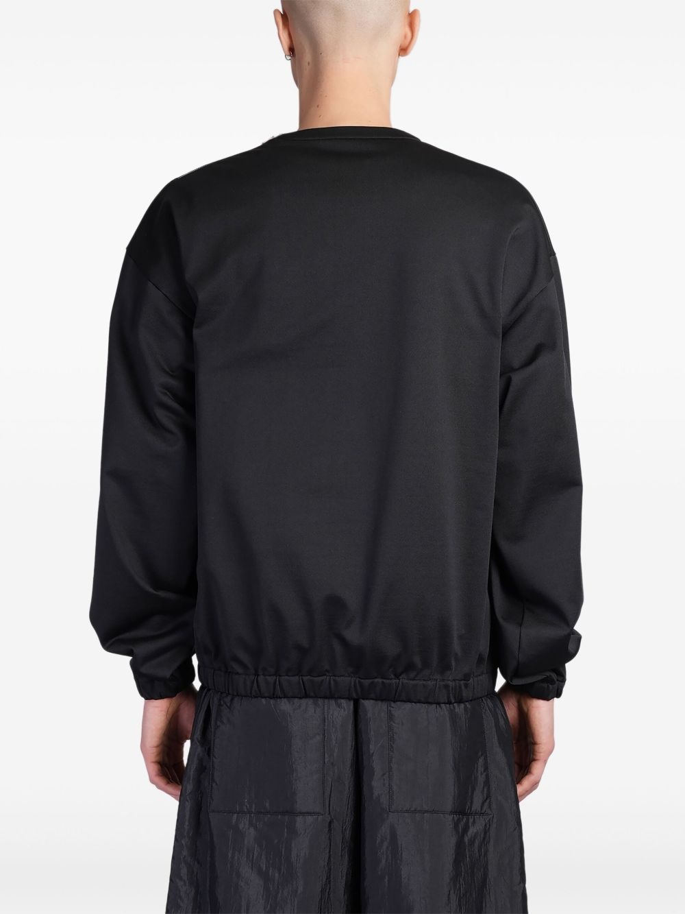 zip-detailing sweatshirt - 4