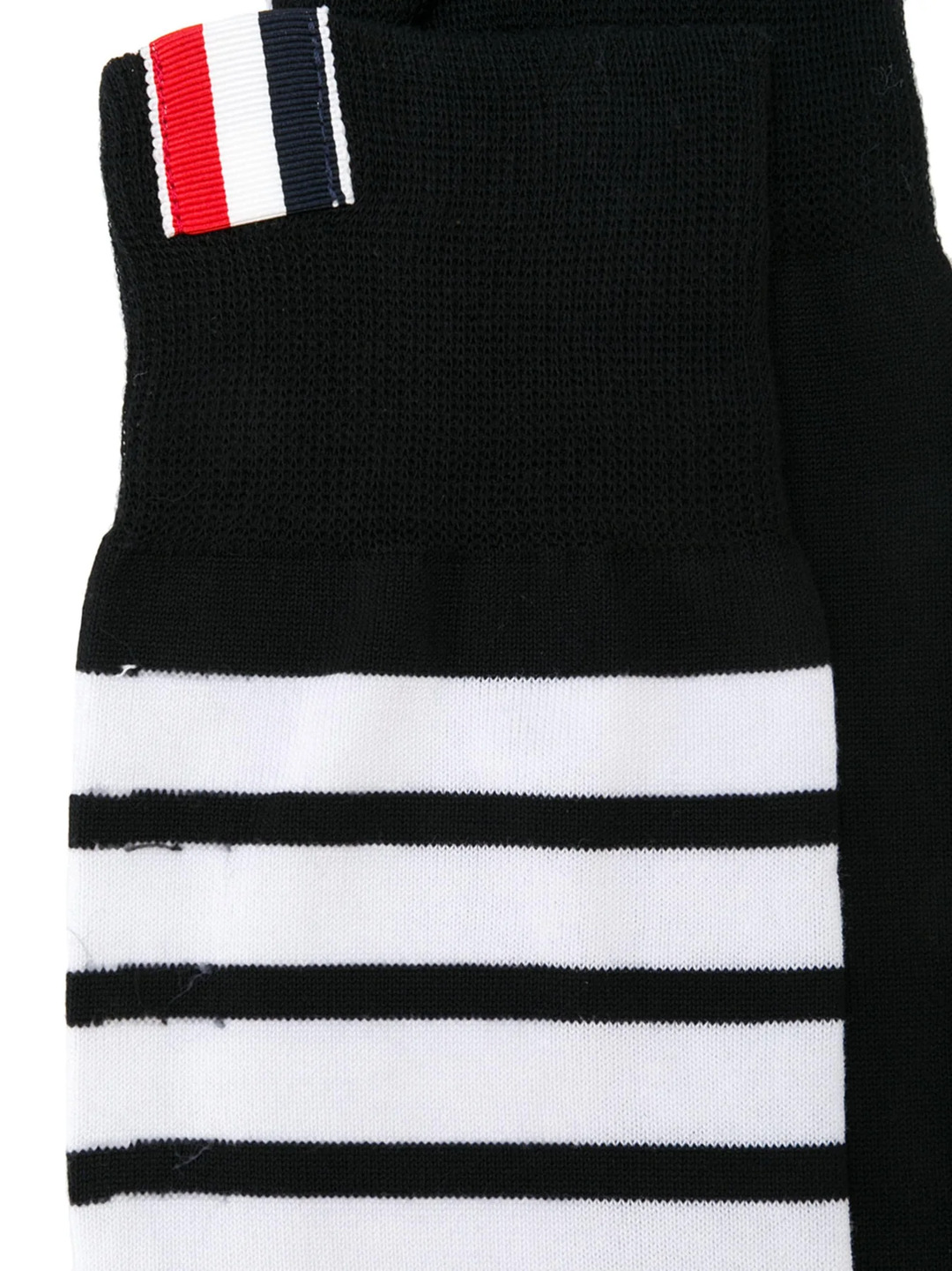 Lightweight Cotton 4-Bar Mid Calf Socks Women - 2