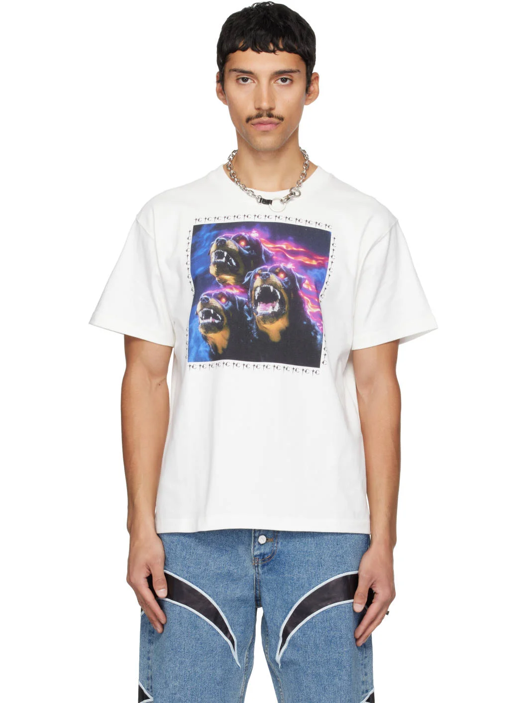 White Samja T-shirt - 1