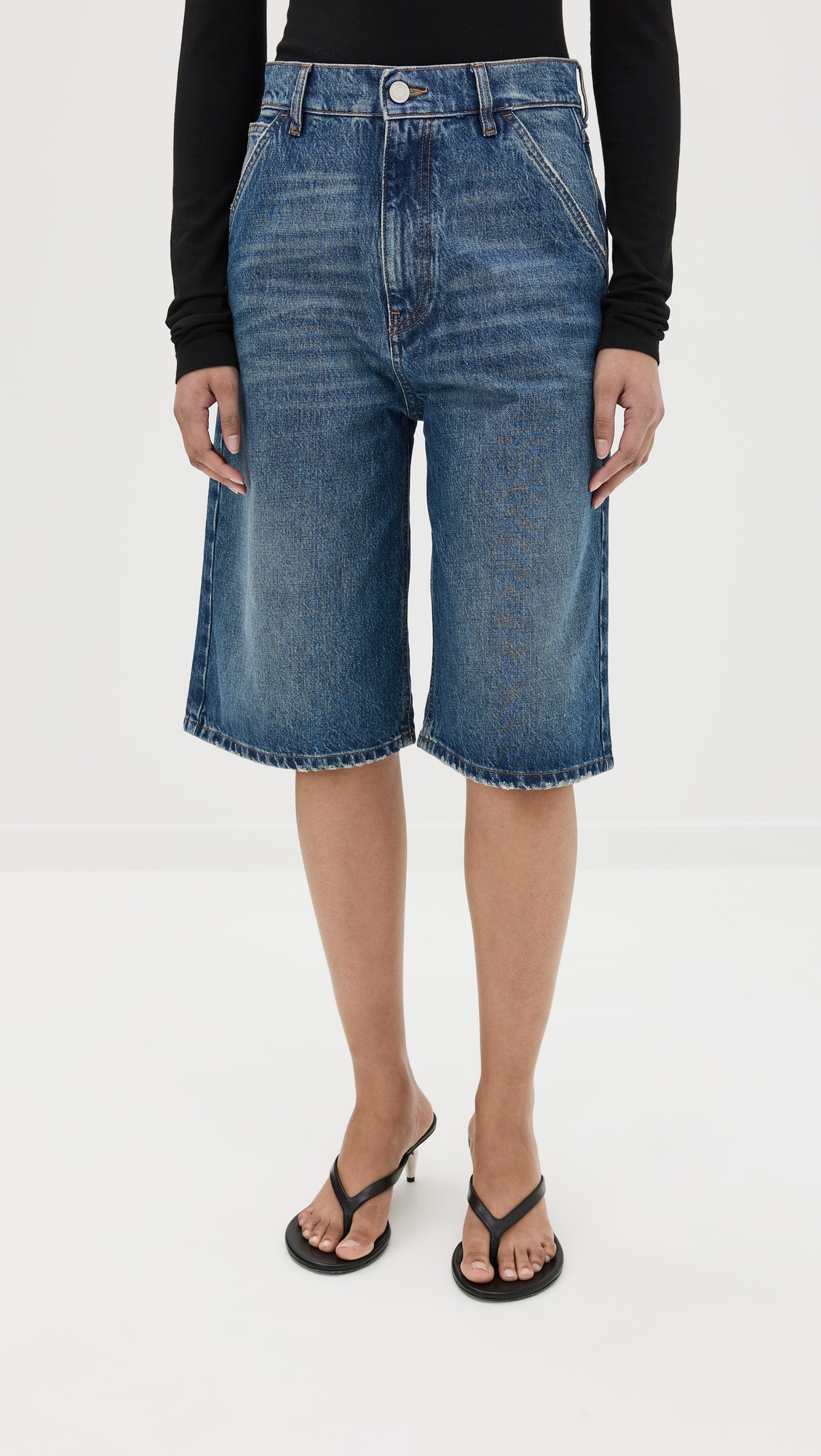 ショートパンツ COPERNI Women Shorts  Burmudas COPP40836 BEI Beige Hemp Bermuda Shorts - Beige | COOSH