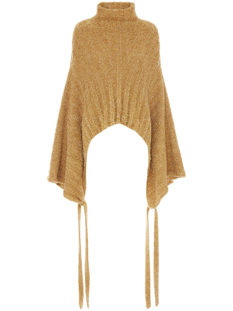 kimono-sleeve knitted jumper 1