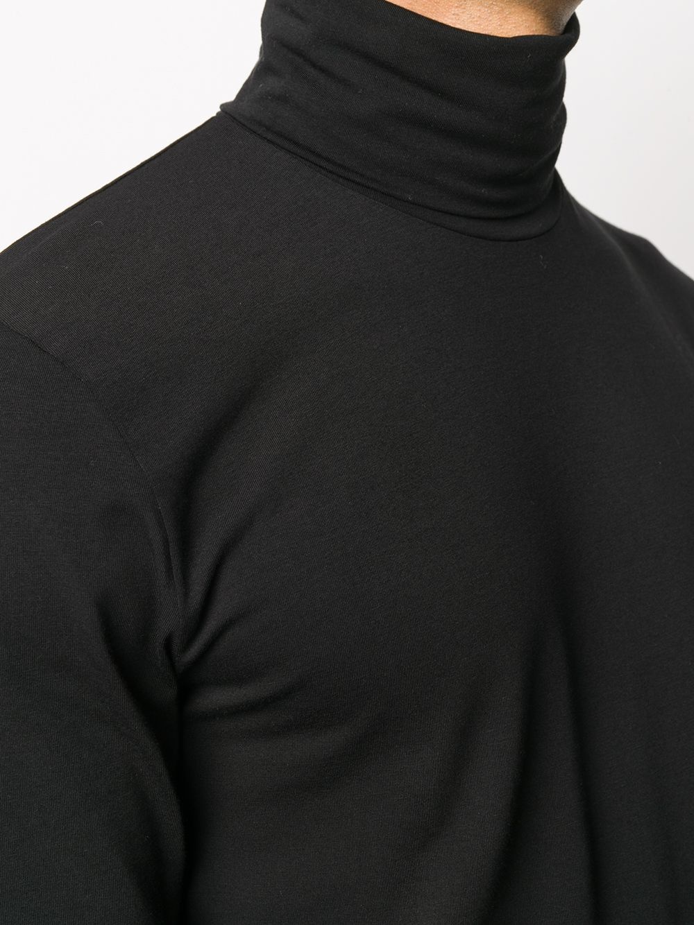 turtleneck cotton T-shirt - 5