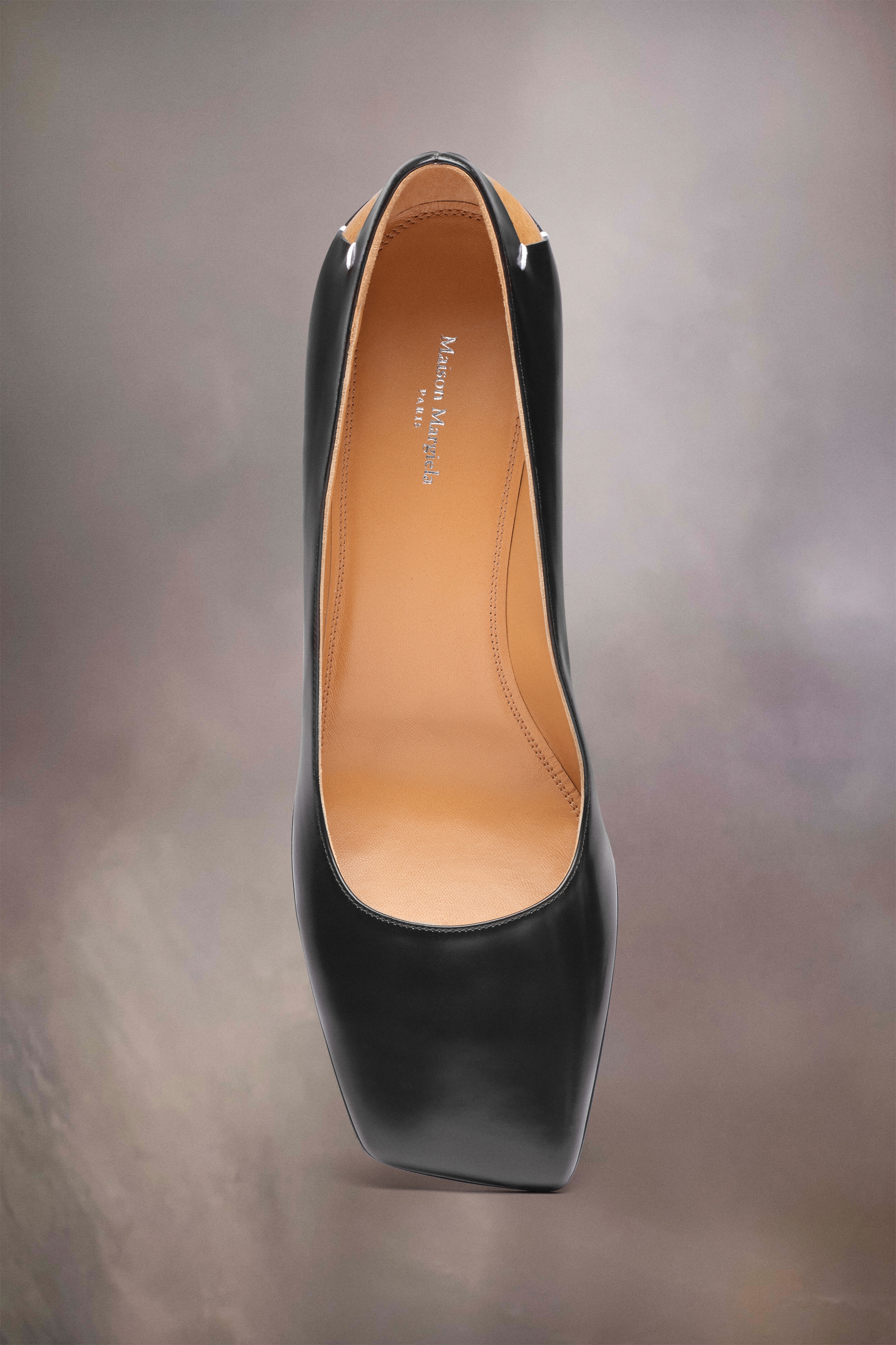 Four stitches décortiqué pumps - 3