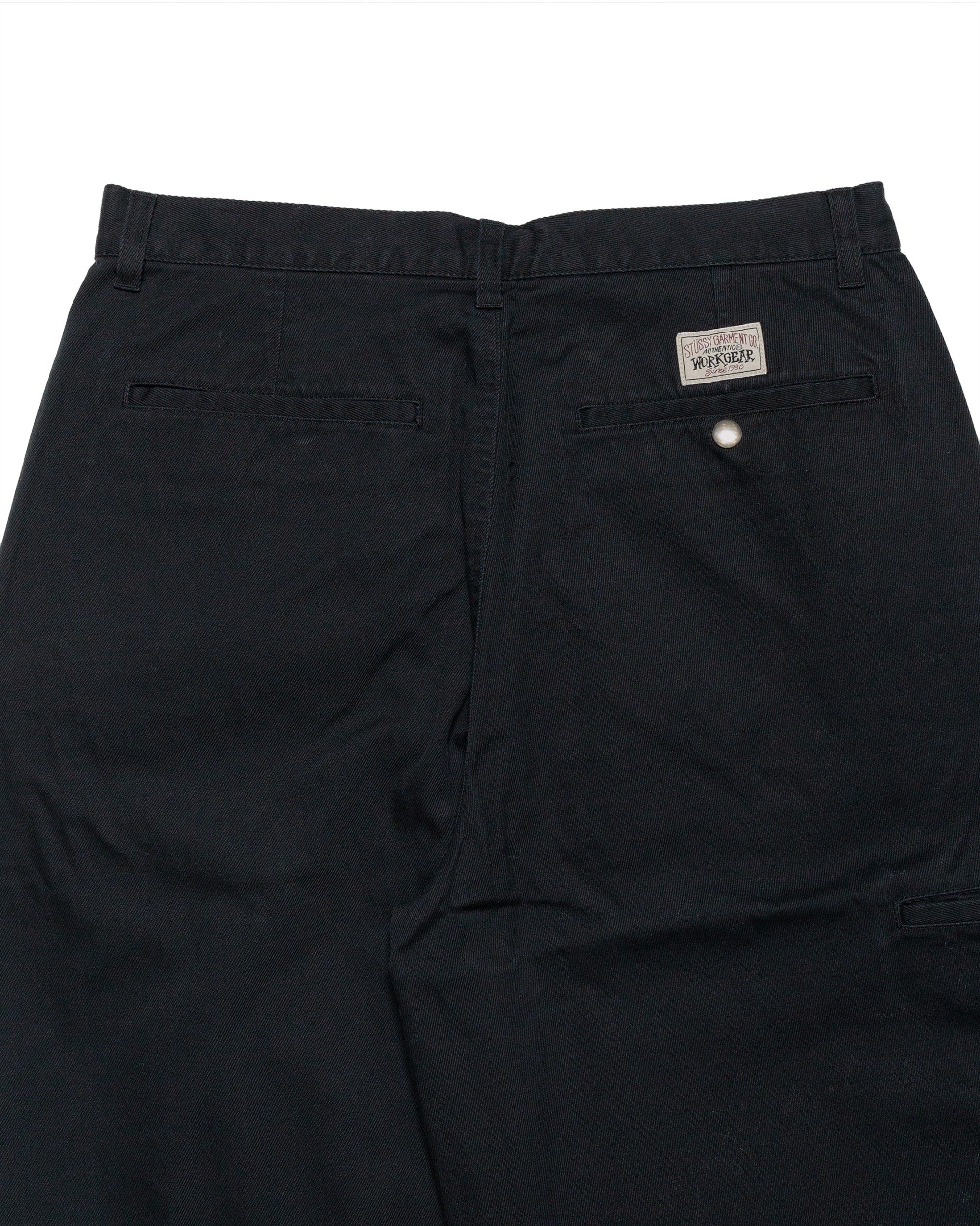 Stüssy Workgear Trouser Twill Black - 5