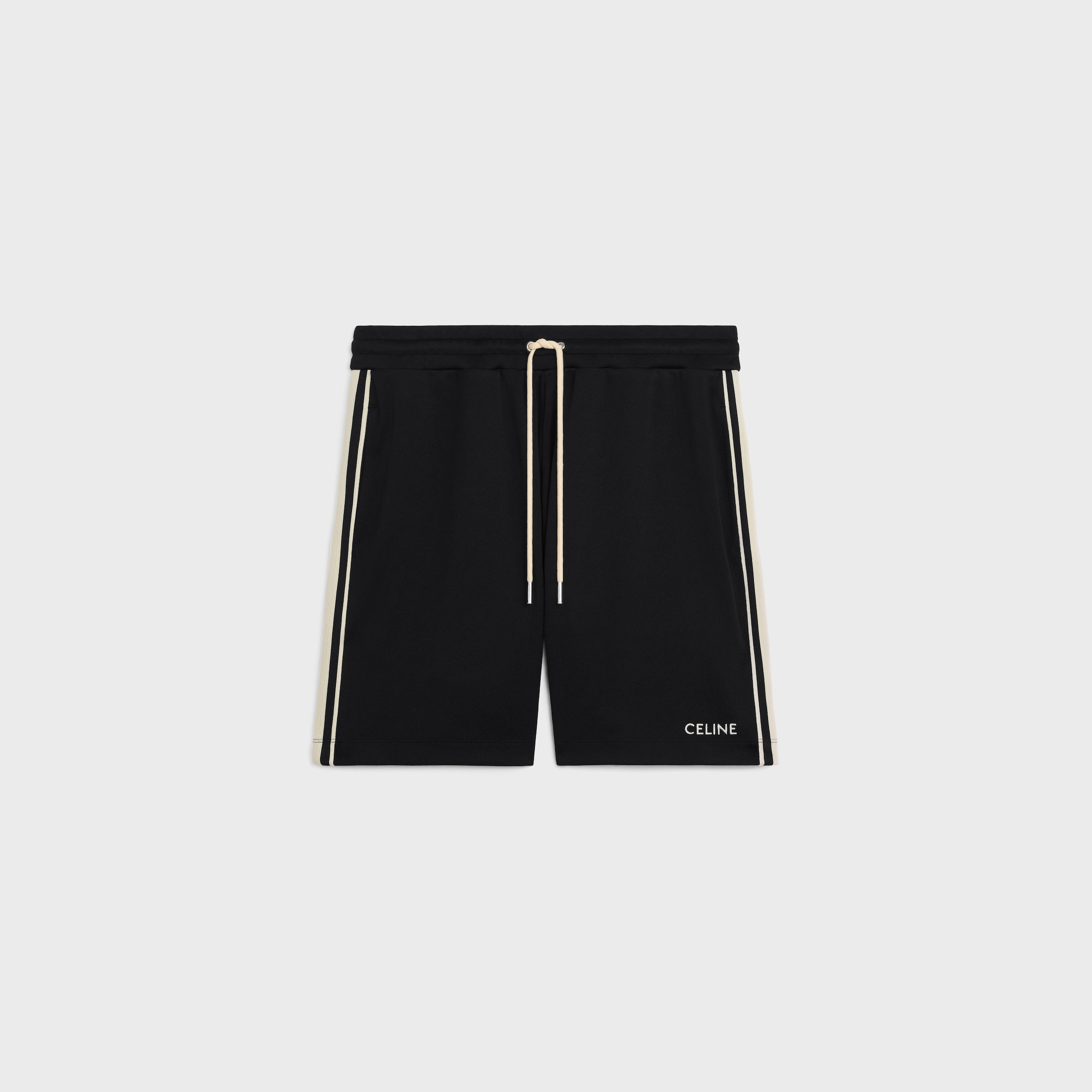 tracksuit shorts in double face jersey - 1