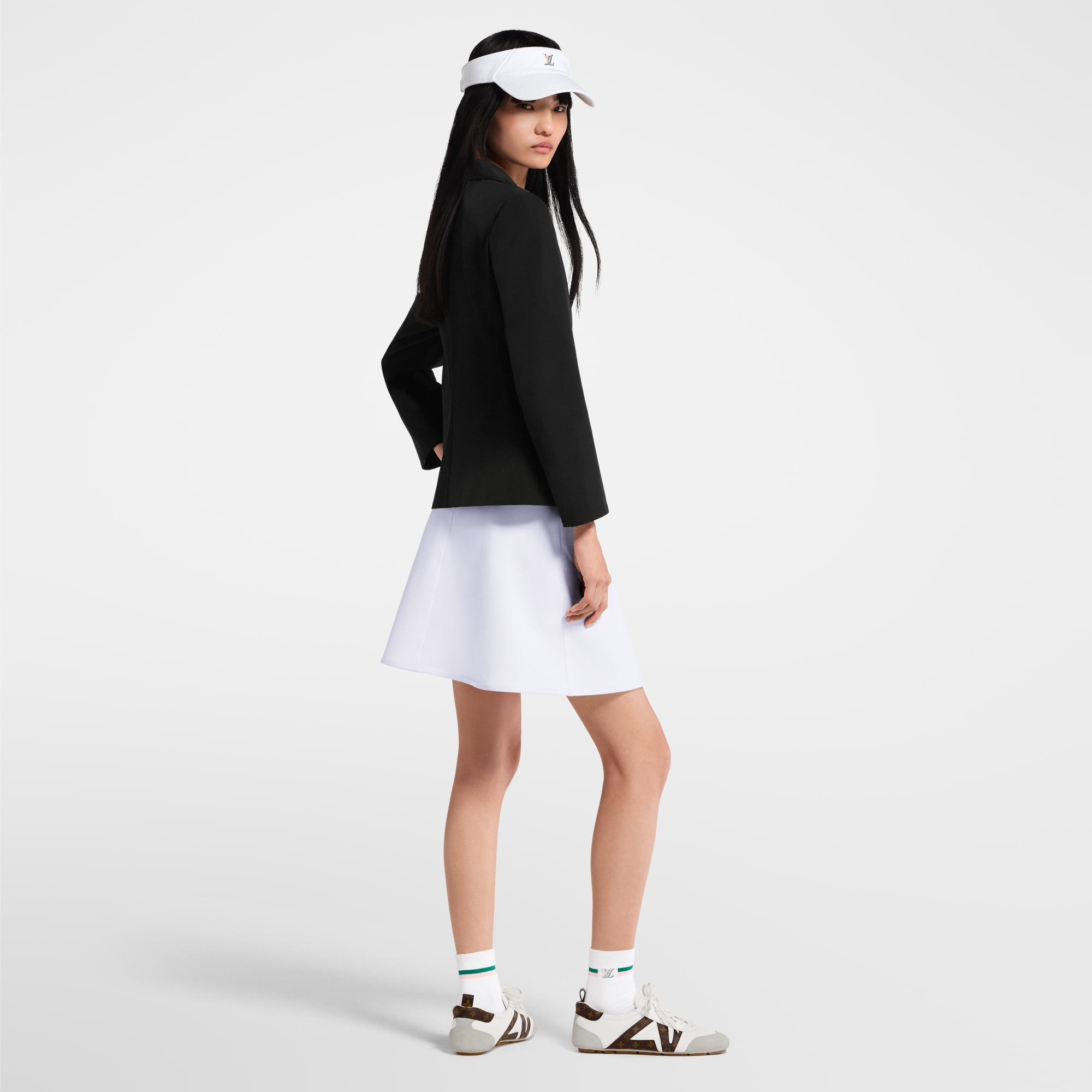 Technical Jersey Mini Wrap Skirt - 5