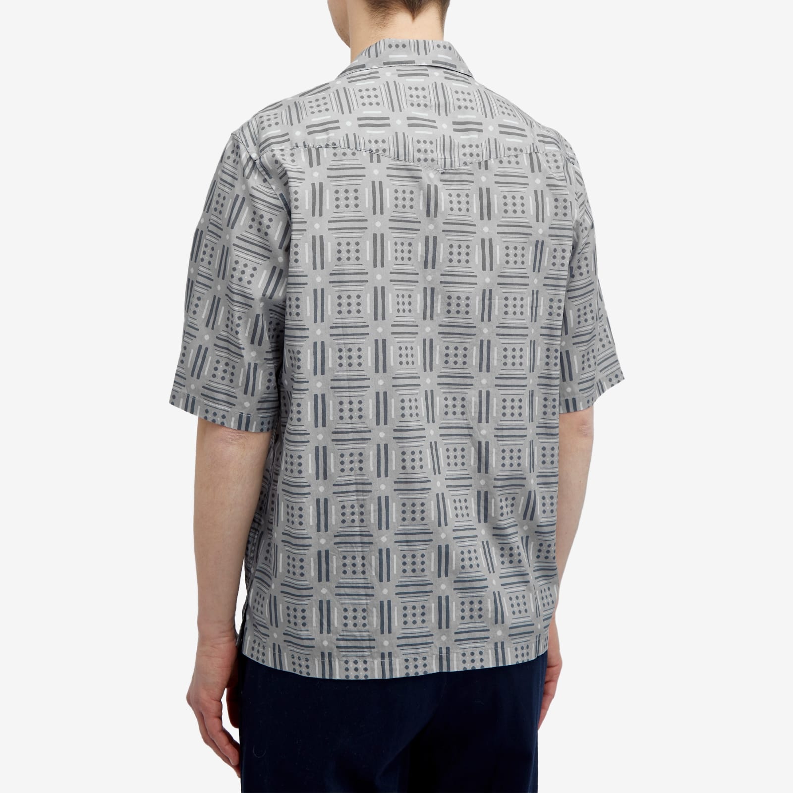 Officine Générale Eren Geomatric Print Vacation Shirt - 3