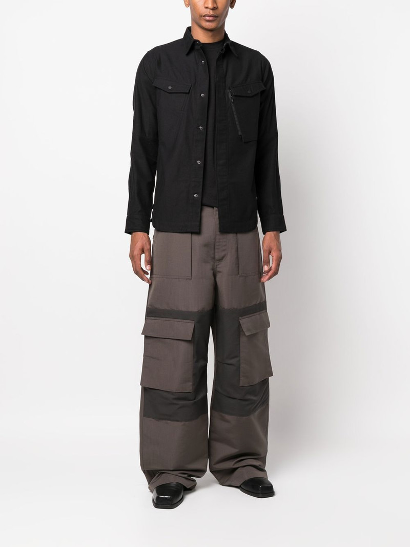 MAHARISHI band-collar shirt outlook