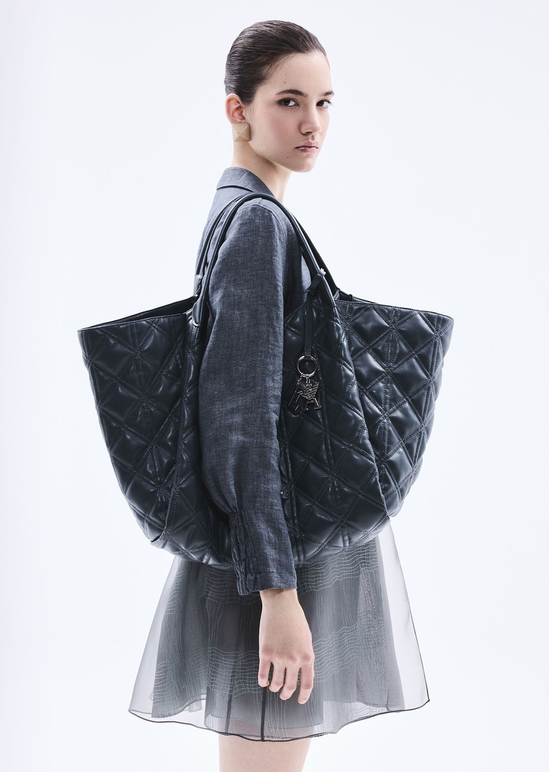 옷 입은 드레스에서 check-embroidered organza 6