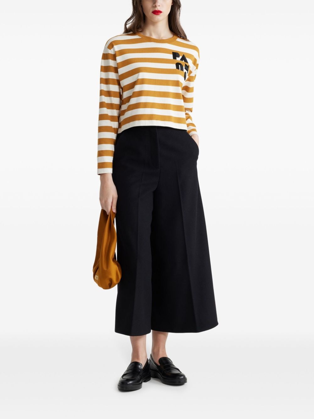 striped cotton T-shirt - 2
