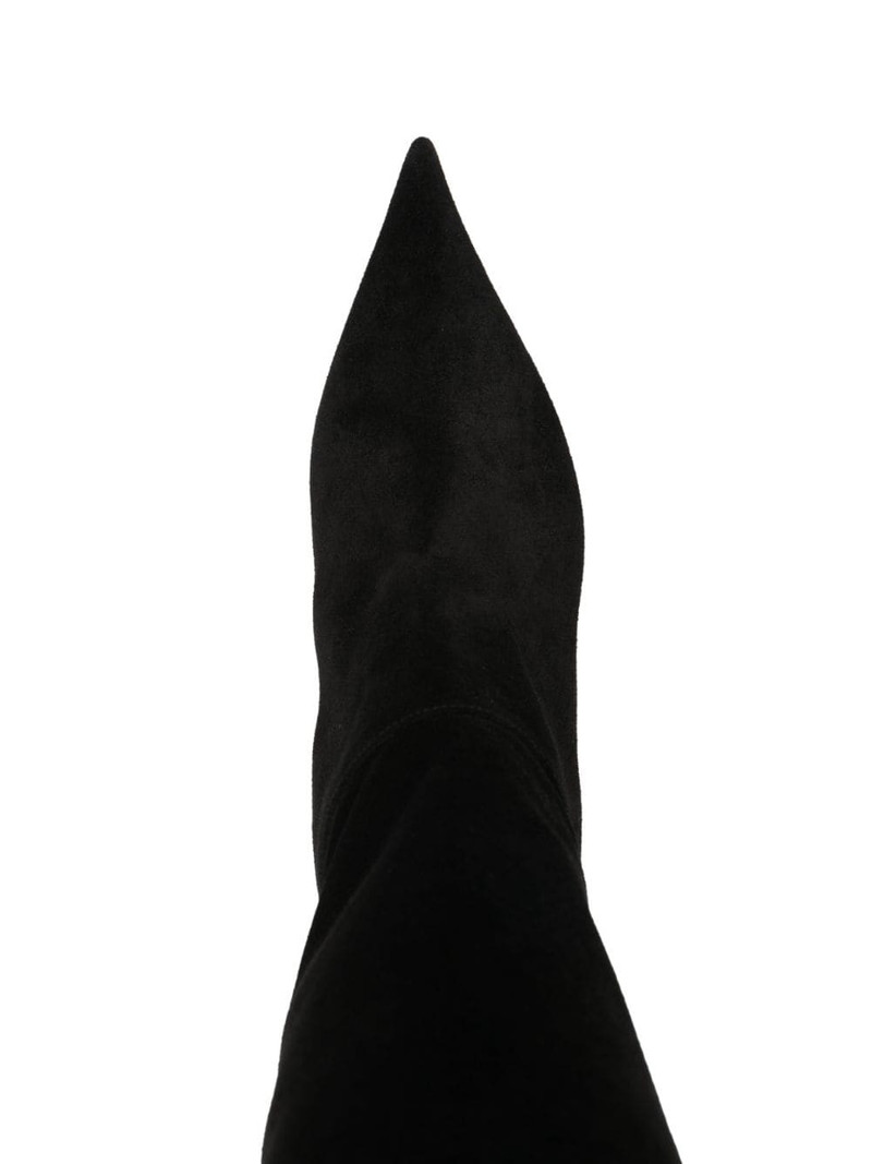 Elodie 85mm knee-length suede boots 4