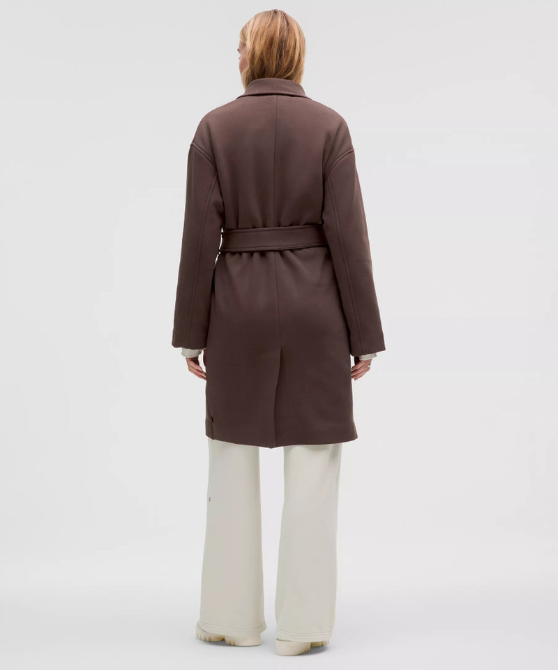lululemon Belted Fleece Wrap Coat outlook