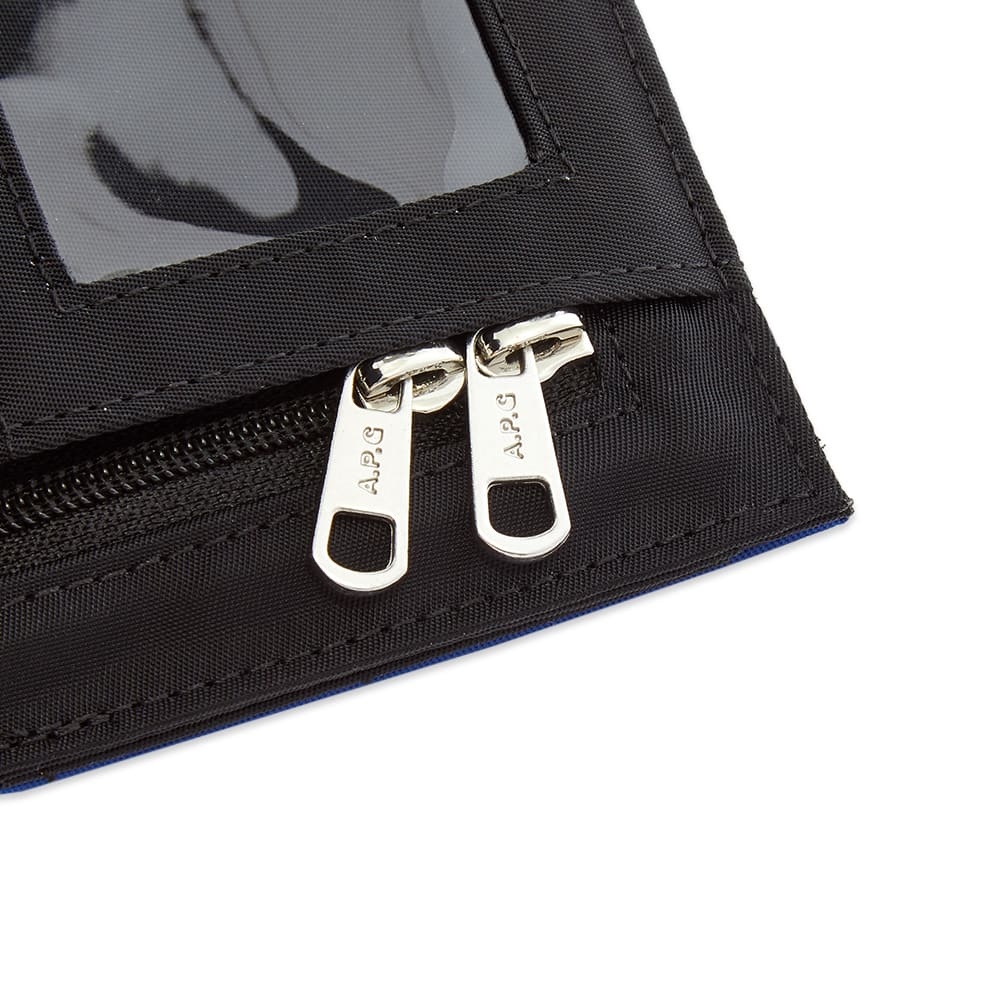 A.P.C. x Carhartt WIP Canvas Wallet - 4