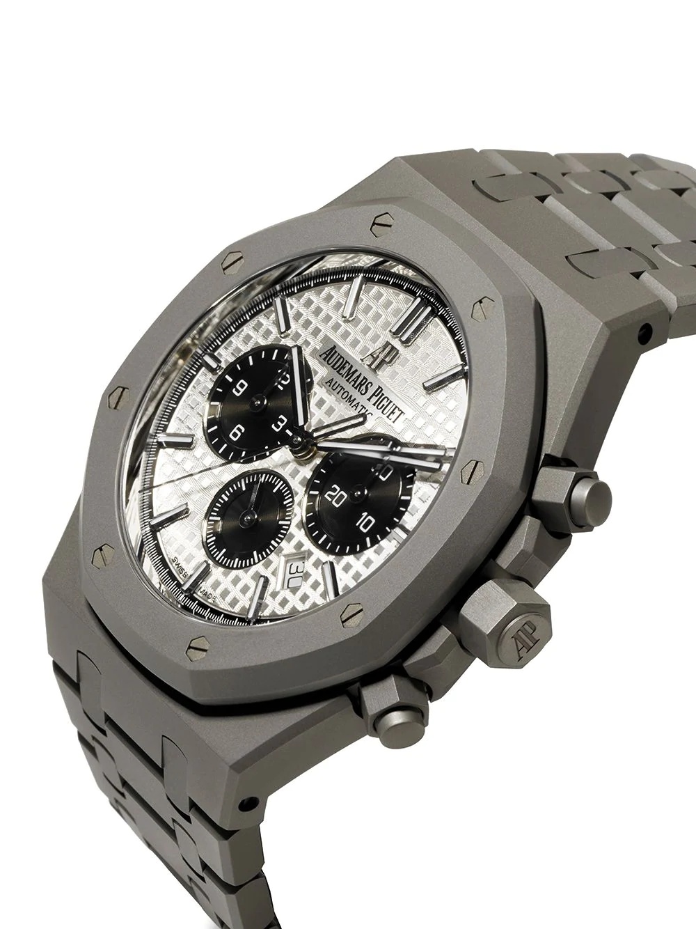 customised pre-owned Audemars Piguet Royal Oak Chronograph 41mm - 2