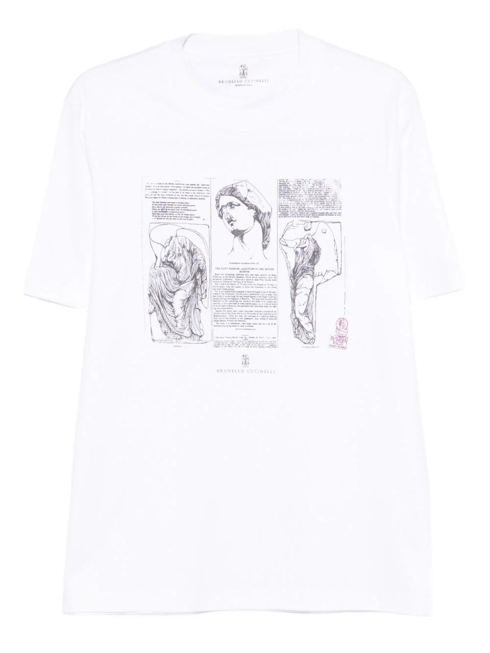 Printed cotton t-shirt - 1