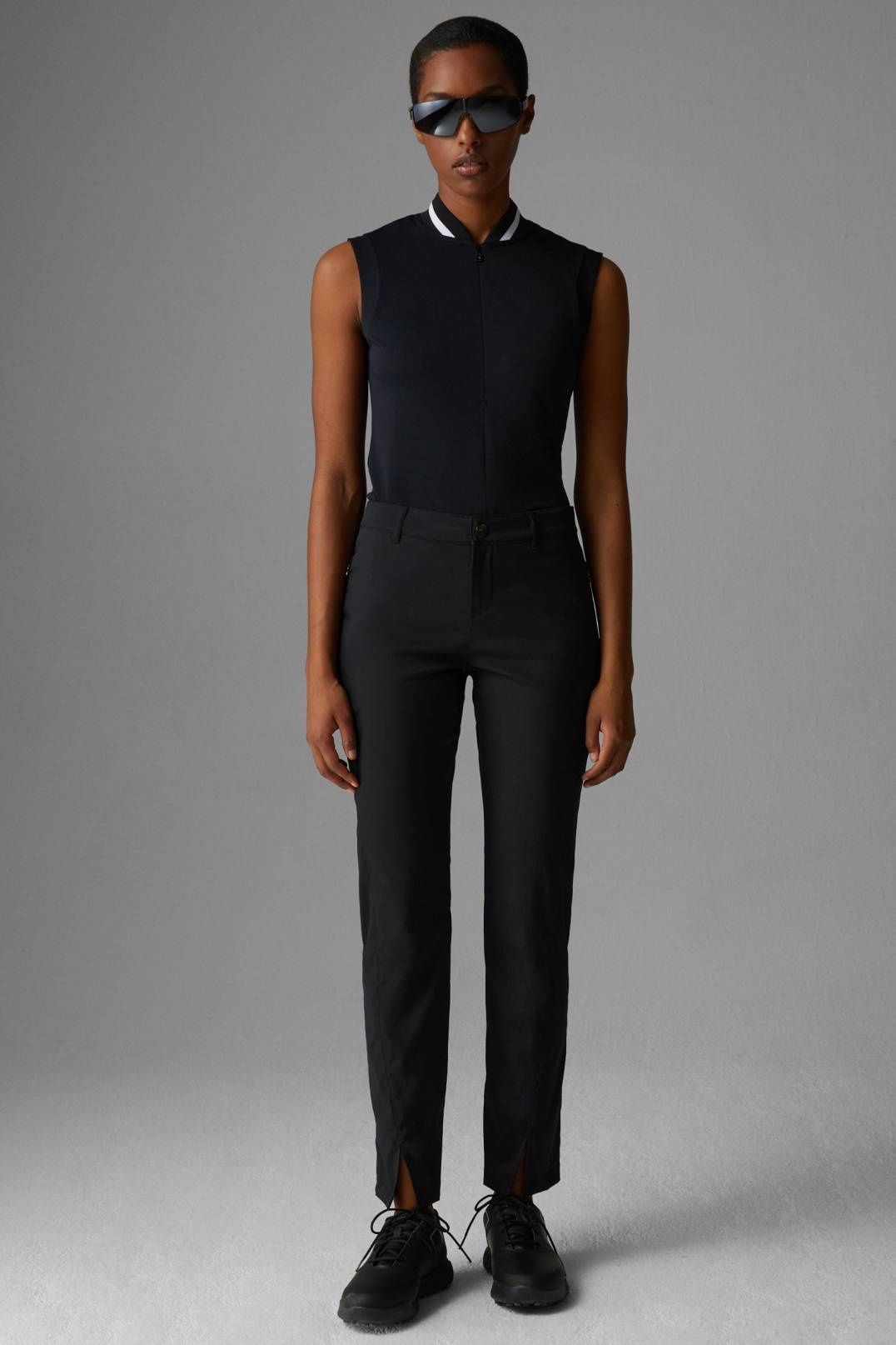 TESJA FUNCTIONAL CHINOS IN BLACK - 4