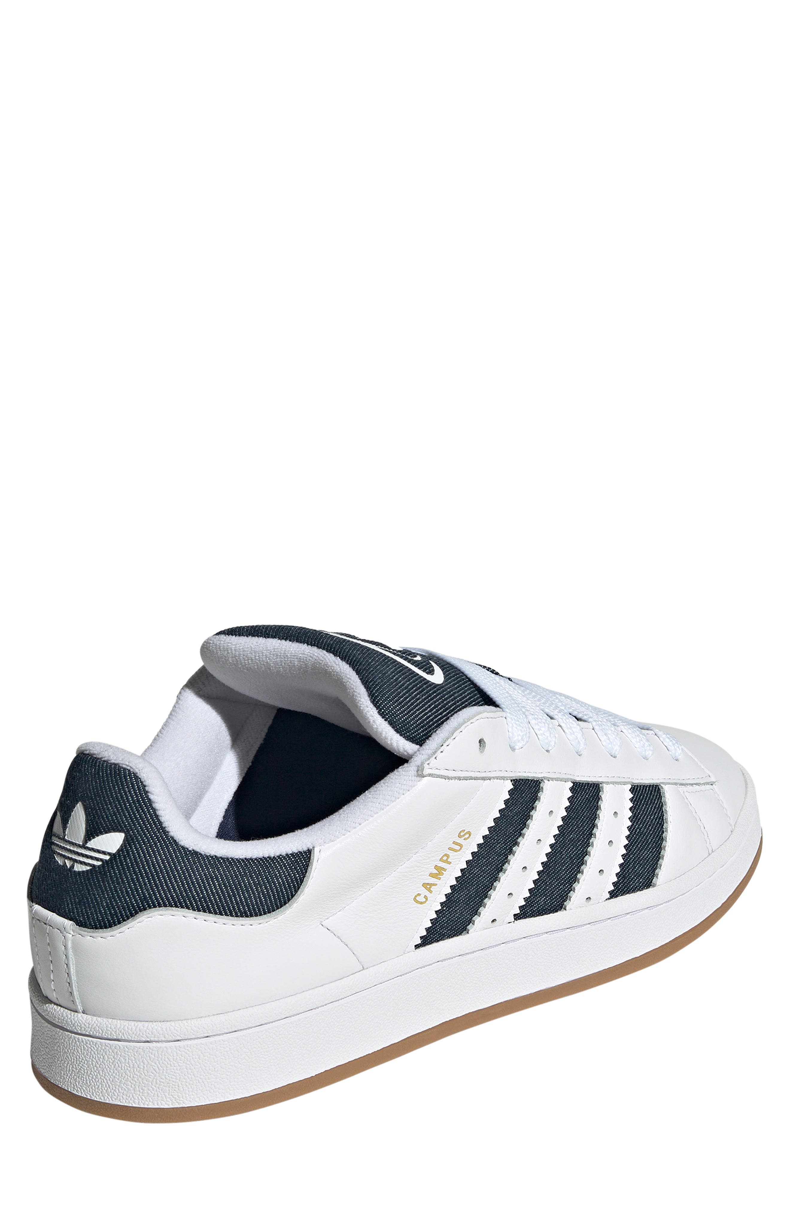 adidas Campus 00s Sneaker in White/Indigo/Gold Metallic at Nordstrom - 2