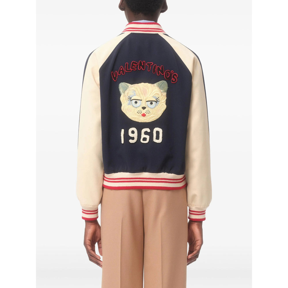 Valentino Blue Jackets - Bomber Jackets Men - 6