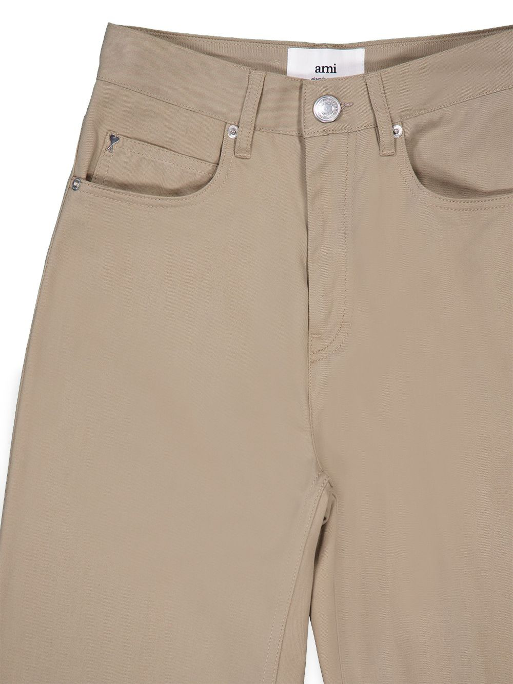 high-waist flared trousers - 3