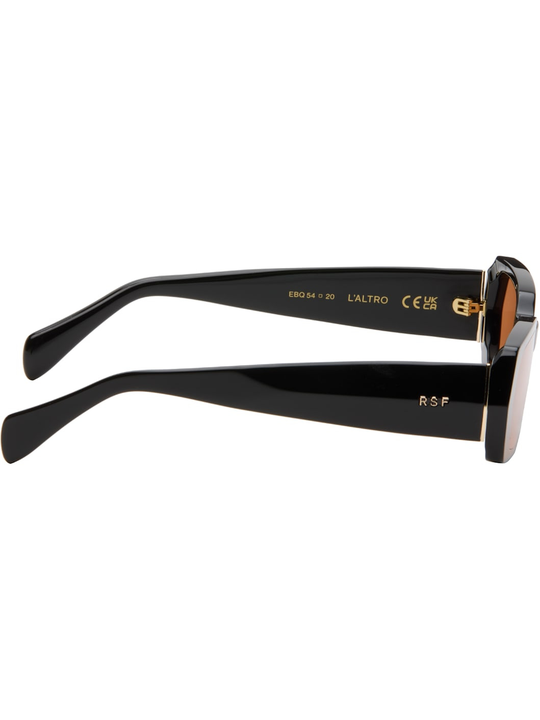 Black 'L'Altro' Sunglasses - 2