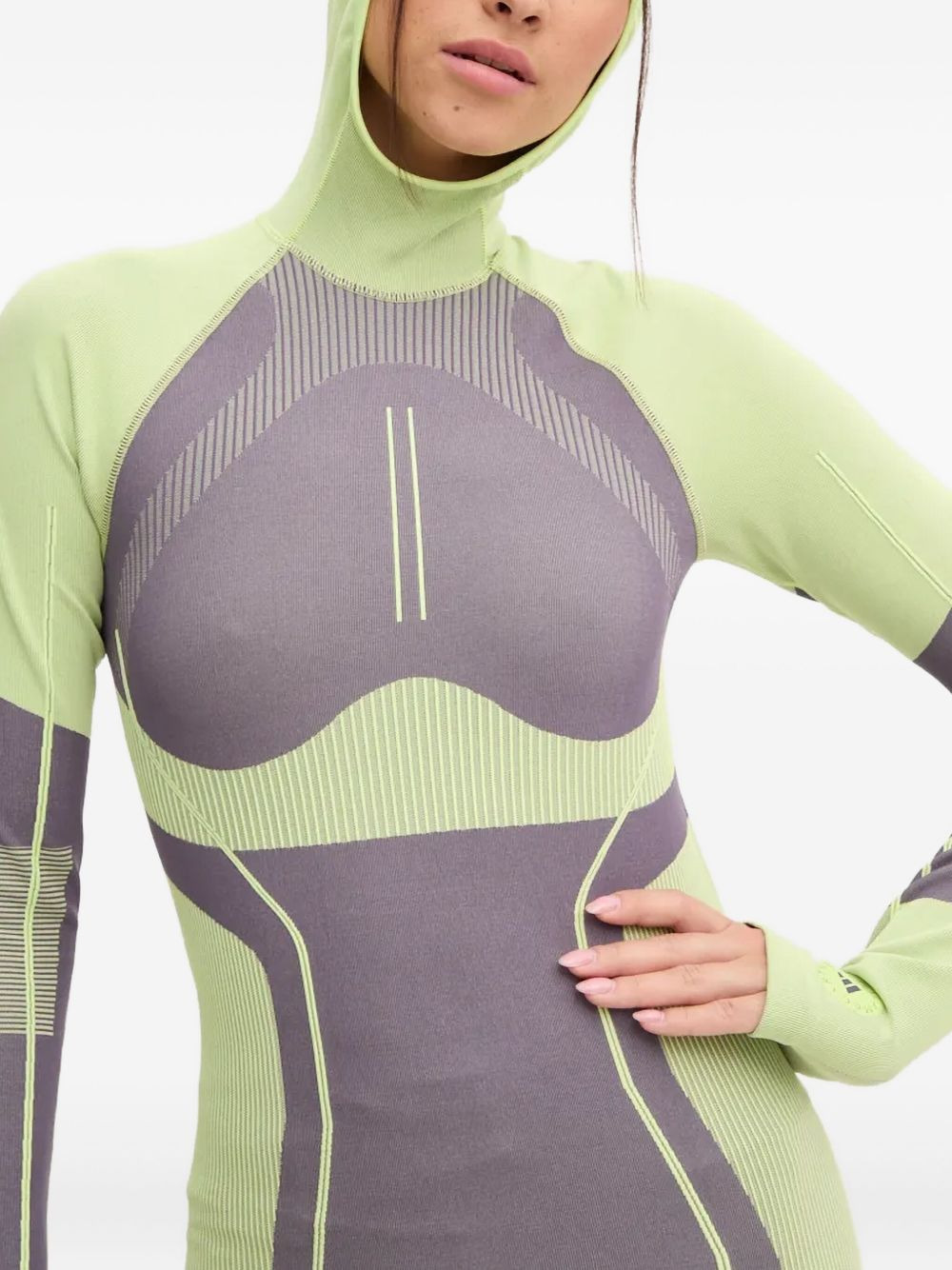 hooded seamless top - 5