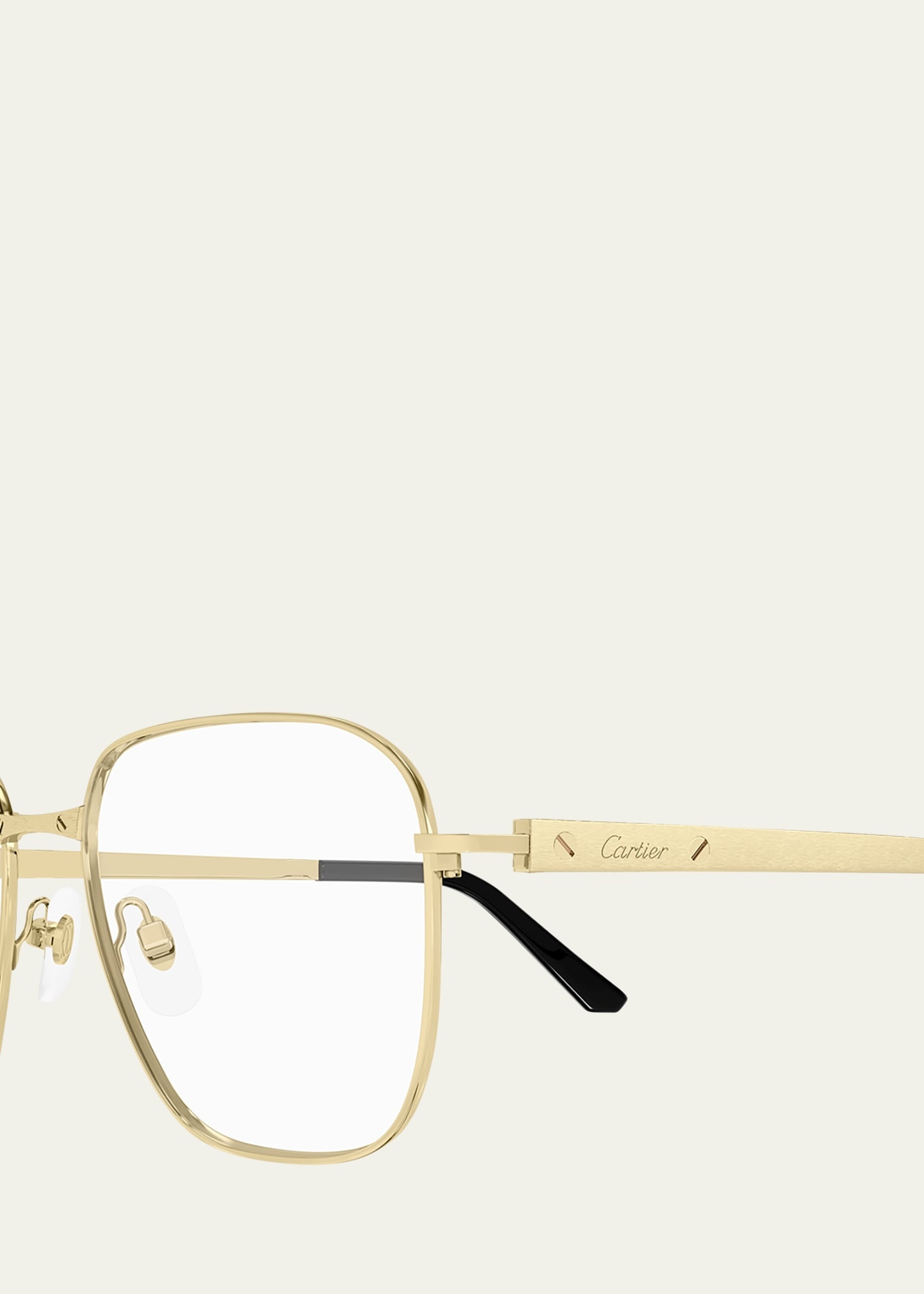 Men's CT0553OM Titanium Rectangle Optical Frames - 3