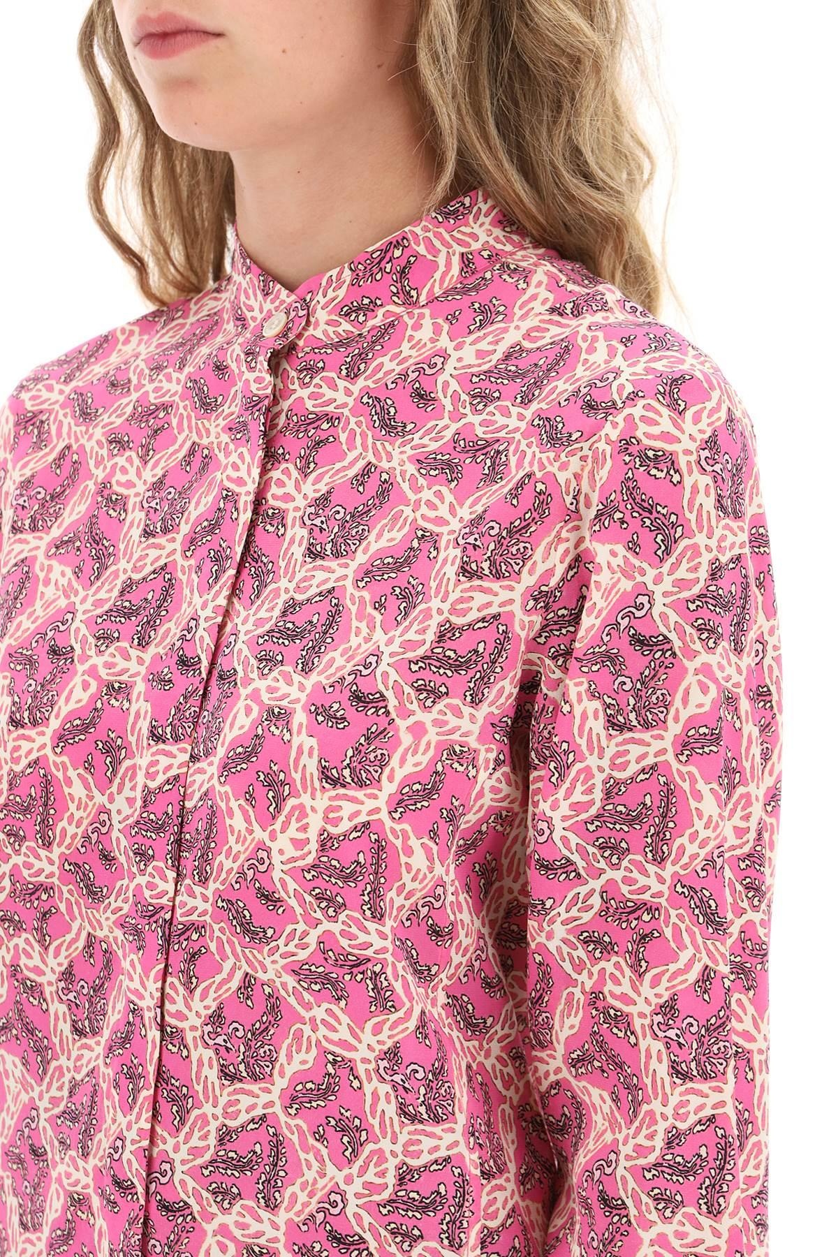 Ilda silk shirt with paisley print - 5