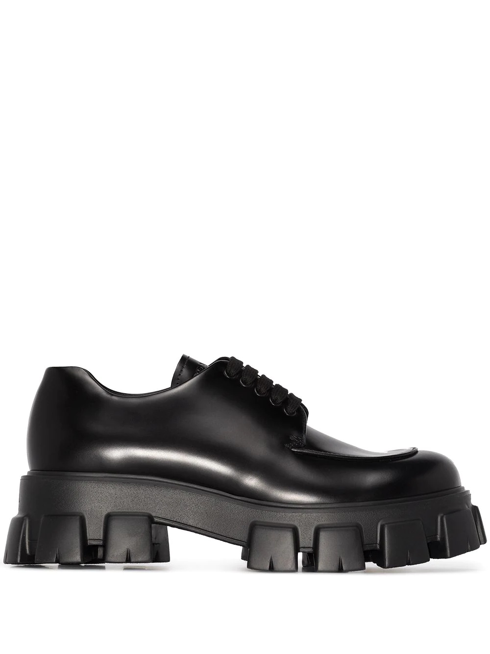 Monolith leather lace-up shoes - 1