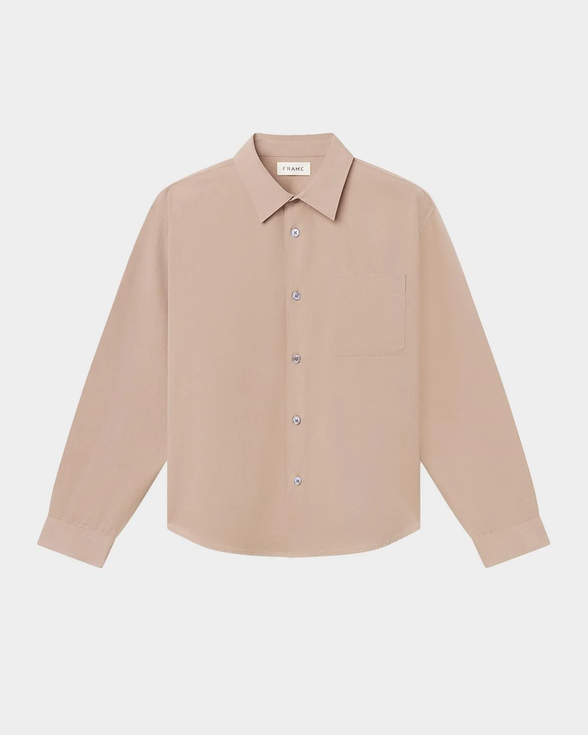 Men's Cotton-Lyocell Button-Down Shirt - 1