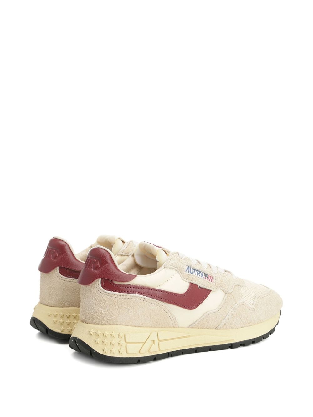 Reelwind mesh-panel suede sneakrs - 3